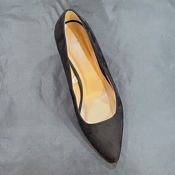 A.NEW DAY SUEDE POINTED TOE WOMEN"S SLIP-ON HIGH HEELS STILETTOS PUMP - Picture 15 of 16